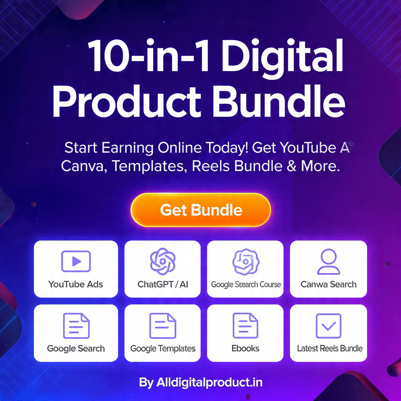 10 digital product resell bundle